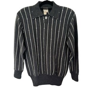 Ann Wi Wool Blend‎ Sweater with Embellishment
